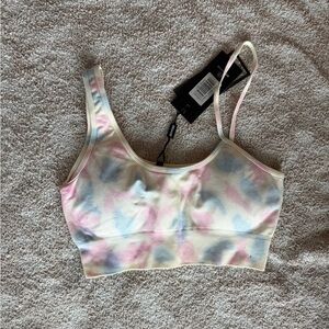 Multicolor Tie-Dye Women's Bra